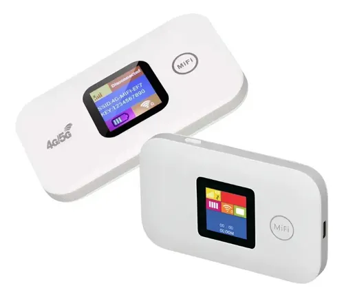 Mini Modem Roteador Lte 4g Portátil Wifi 150mbp Branco
