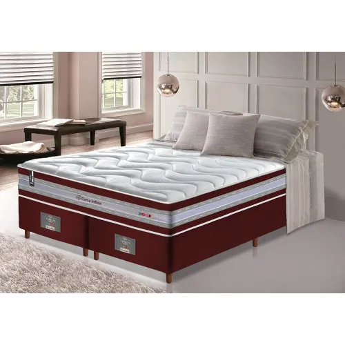 Conjunto Cama Box de Molas Ensacadas D33 Cama inBox Select Firme