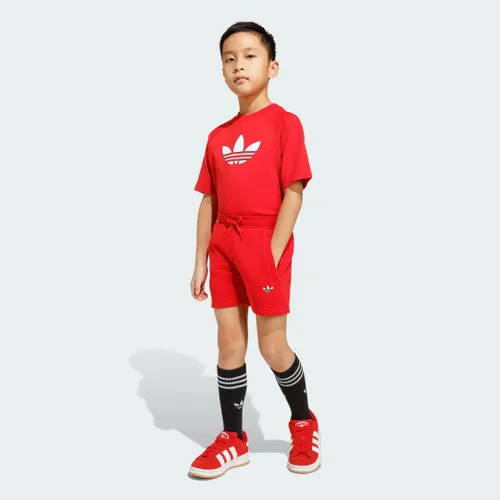 Conjunto Shorts e Camiseta Trefoil Loose Kids adidas