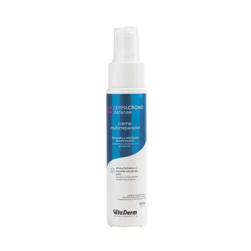 Vita Derm Hipoalergênica Dermacrono Creme com Ácido Hialurônico 50 ml