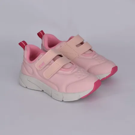 Tênis Infantil Meninas Energy Baby Respitec Calce Fácil Rosa Antiderrapante Confortável Escolar