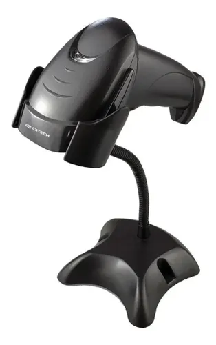 Leitor de Código de Barras com Suporte C3tech Lb-50bk Usb