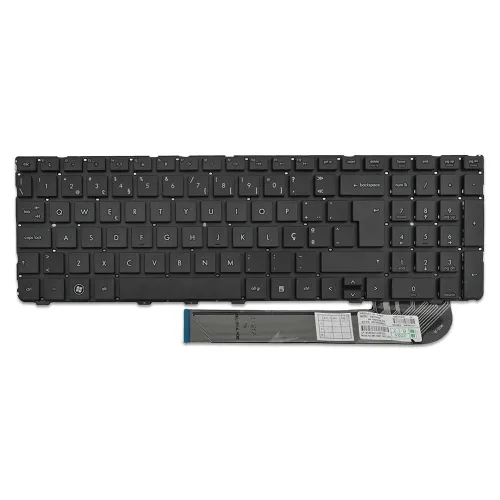 Teclado para Notebook Hp Part Number 9Z.N6MSV.01E Português Portugal Preto