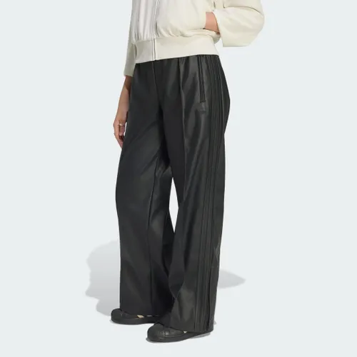 Calça Firebird Loose Pleather Mulher adidas