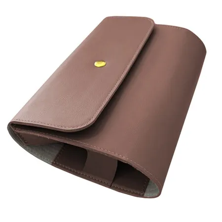 Capa Case Estojo para Mouse e Carregador Bege Escuro