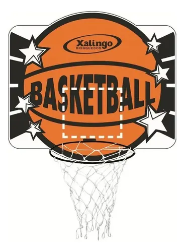 Cesta de Basquete Tabela Madeira Esporte