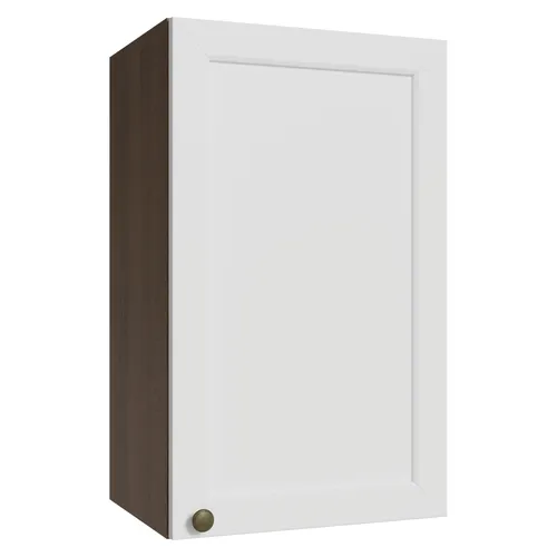 Armário Aéreo 40 cm 1 Porta Rustic/Branco Vik Madesa