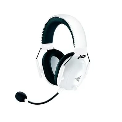 Headset Gamer sem Fio Razer BlackShark V2 HyperSpeed, Ultraleve, Cancelamento de Ruído, Bluetooth, NASA Packaging, Branco - RZ0404960200R3