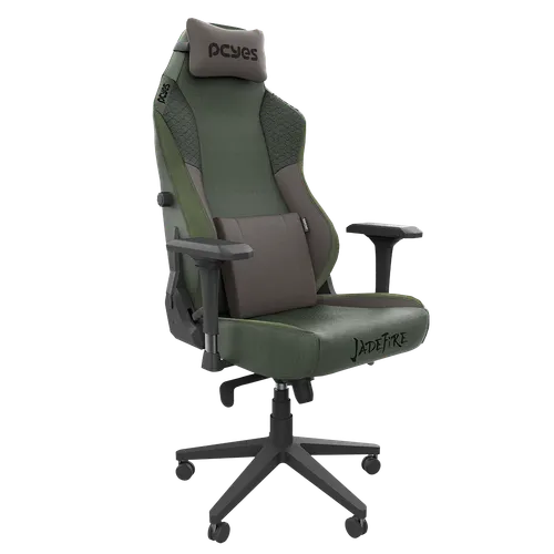 Cadeira Gamer PCYES Ergonômica Ultimate Jade Fire PCGU-JF