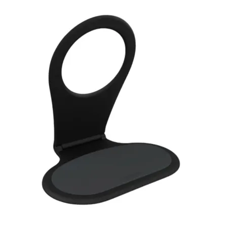 Suporte de Celular Dobrável Bobino para Tomada Preto - Universal e Portátil