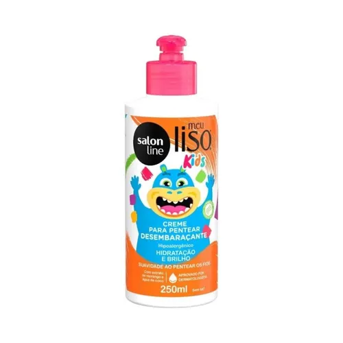 Creme para Pentear Infantil Salon Line Meu Lisinho Kids 250Ml