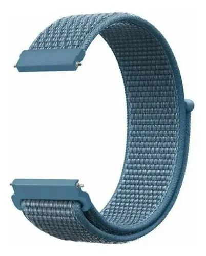 Pulseira Bight Compatível Qcy Watch Gts e Gtc Amazfit Pop 3s Cor Azul Cape Cod