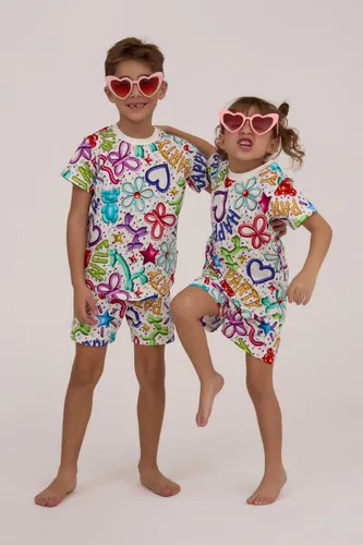 Camiseta Infantil Estampa Festa do Pijama