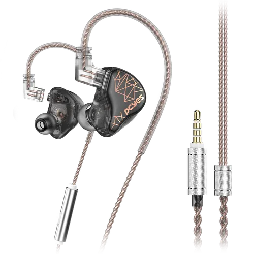 Fone de Ouvido Gamer Myria PCYES Intra Auricular 10mm P3 3,5mm Cabo Destacável FPMY1DD