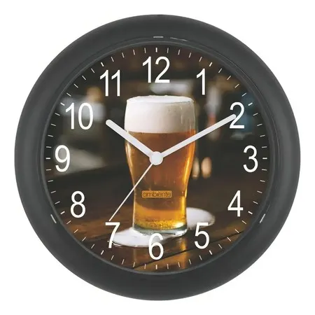 Relógio de Parede Decoração Casa Cozinha Chope Gelado Oferta
