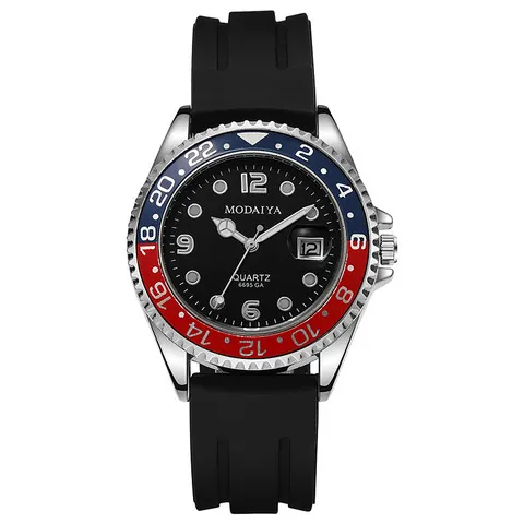 Moda masculina relógios data high-end luxo casual esporte relógio clássico negócios quartzo masculino relógios de pulso de aço inoxidável