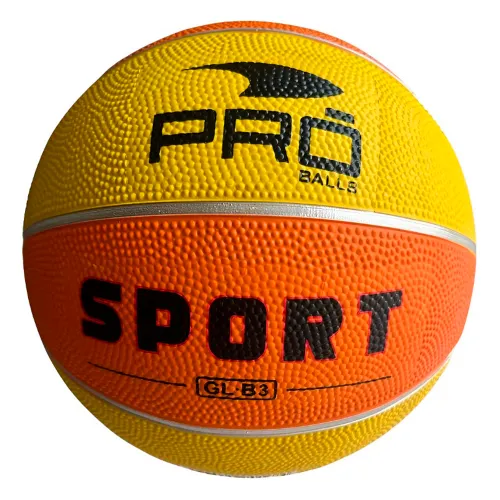 Bola Basquete Baby Infantil Nº3 Pro - Amarelo