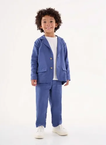Blazer em Linho Infantil Menino (Azul) Up Baby