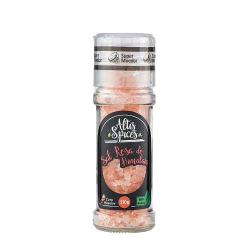 Sal Rosa do Himalaia Altis Spices 100g com Moedor