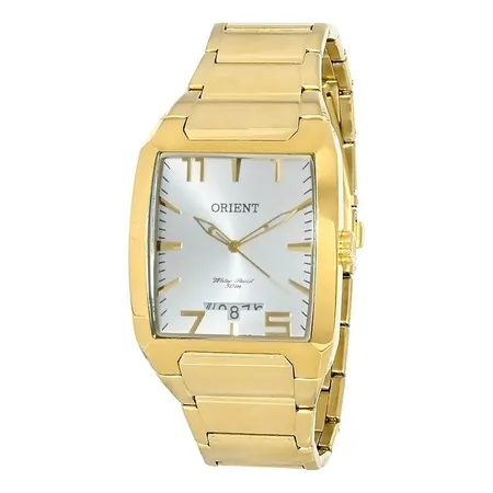 Relógio Orient Masculino Ggss1007 S2kx Dourado Quadrado