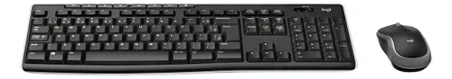 Combo Teclado e Mouse sem Fio Logitech Mk270 Layout Abnt2