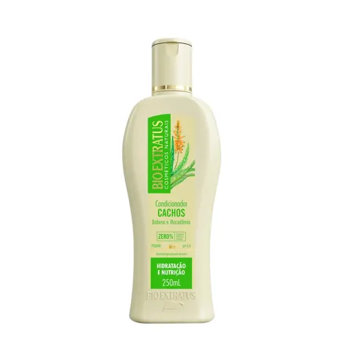Condicionador Cachos Babosa e Macadâmia Bio Extratus 250ml