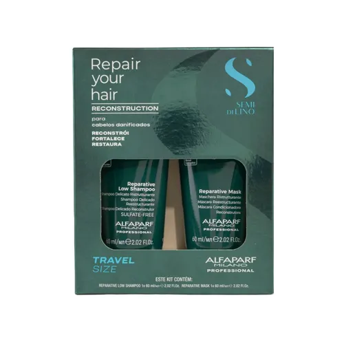 Kit Alfaparf Reconstruction Reparação Intensiva 2X60ml