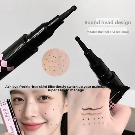 Pessoas preguiçosas Casual Mole caneta delineador líquido à prova d'água à prova de suor à prova de manchas Natural de l