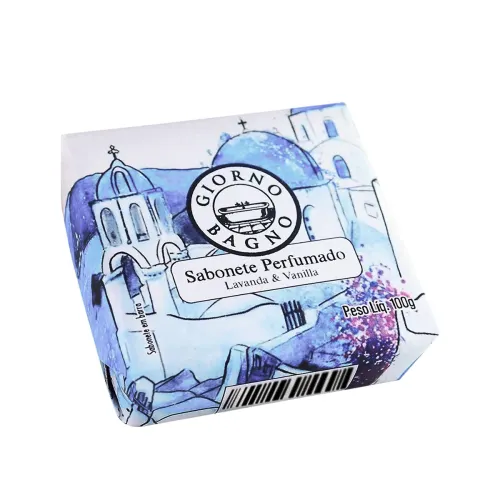 Sabonete Perfumado Lavanda e Vanilla Giorno Bagno 100g