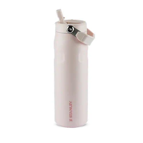 Garrafa Térmica Aerolight Flip Straw Rose Quartz Stanley 1913 | 710ml