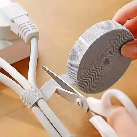Organizador de cabos 1/5m, fita para gerenciamento de fios, fone de ouvido, mouse, abraçadeiras para gerenciamento de cabos, protetor para iphone, xiaomi, samsung