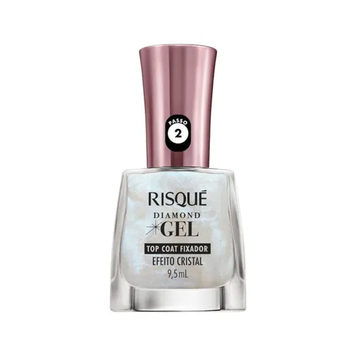 Esmalte Risqué Top Coat Efeito Cristal 9,5ml