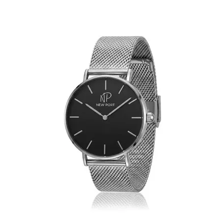 Relógio Feminino Prata Casual Delicado Elegante NewPort 32mm