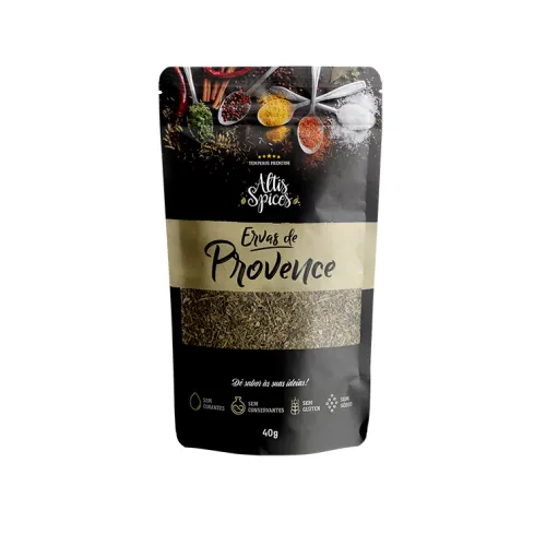 Ervas de Provence 40g Altis Spices Stand Up Pouch com Ziper