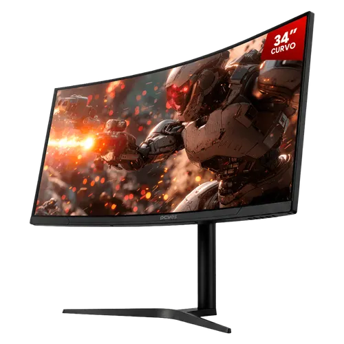 Monitor Gamer PCYES Z-Max Z34C 34 Curvo VA WQHD 165Hz 1ms FreeSync USB-C PMGZ34C165WG