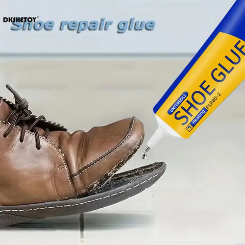 Cola super forte para sapatos, 60ml, faça você mesmo, adesivo universal à prova d'água, seladores de sapatos para tênis, bota de couro, cola de reparo rápido