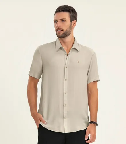 Camisa Masculina Manga Curta Diametro - Moda Feminina e Masculina, Itens para Casa e Mais l Rovitex