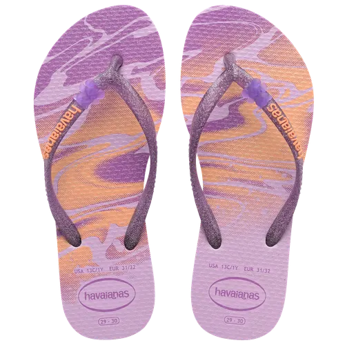 Chinelo Havaianas Infantil Slim Glitter II