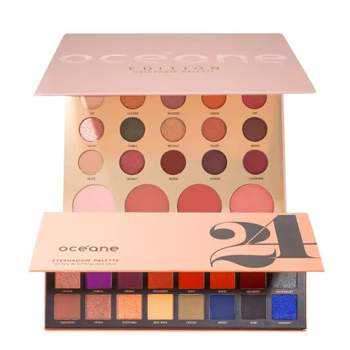 Kit Océane Edition Celebrate Palette e Eyeshadow Palette 24 Cores (2 Produtos)
