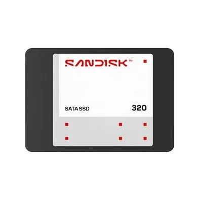 SSD SanDisk 320, 500GB, 2.5", SATA III, Leitura: 545 MB/s, Preto - SDSS31500GBB-000G0