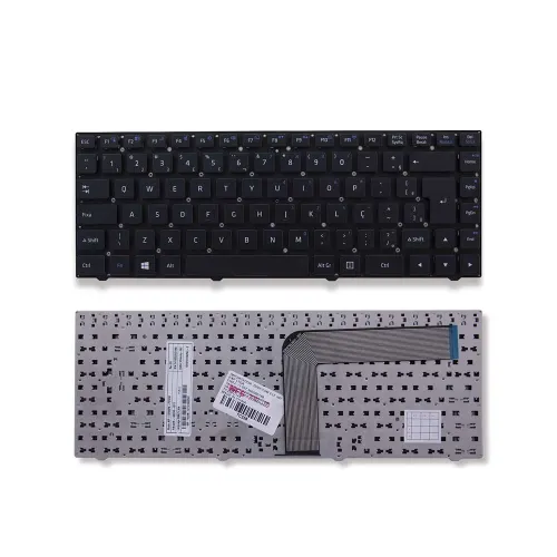 Teclado para Notebook Positivo MP-10F88PA-F51KW 2015M 82R-14E238-4211 ABNT2 Preto