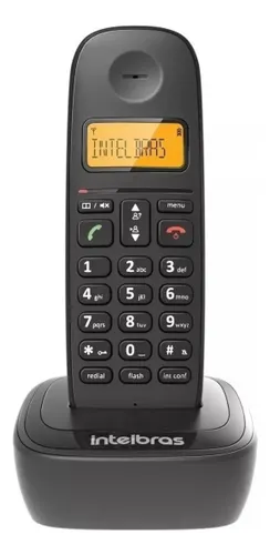 Telefone sem Fio Intelbras Ts 2510 Preto Preto