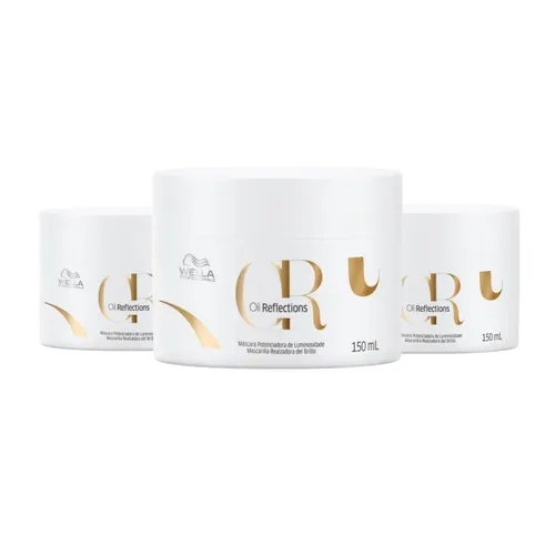Kit Wella Oil Reflections 3 Máscara 150 ml