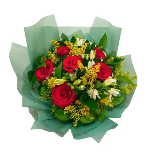 Buquê de Rosas Vermelhas Sentimentos
