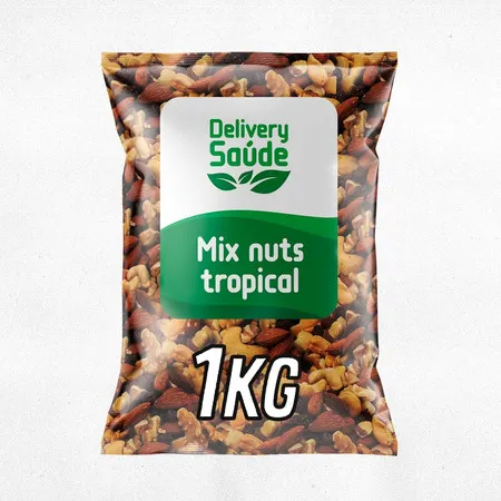 MIX PREMIUM NUTS Castanha de Caju/Castanha do Pará/Amêndoas/Nozes/Cranberry/Uva Passas/Amendoim 500g/1kg