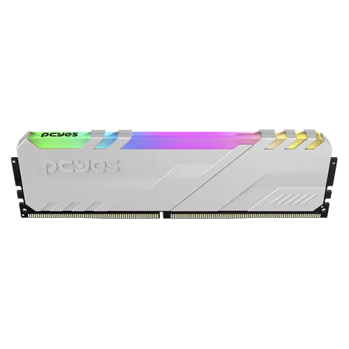 Memória PCYES Gamer 32GB DDR4 3200MHz Branca ARGB UDIMM PM323200D4WR