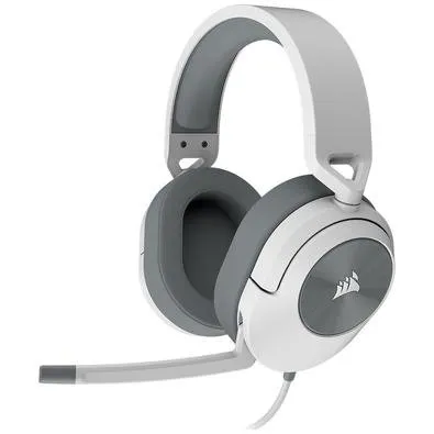 Headset Gamer Corsair HS55 Stereo P2 3.5mm, Drivers 50mm, Branco - CA-9011261-NA