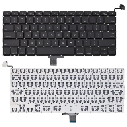 Teclado para Notebook Apple Macbook A1278 Inglês Internacional - US Preto