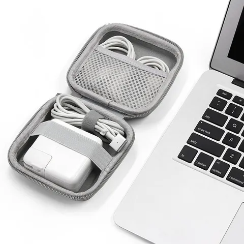 Saco de armazenamento de fone de ouvido portátil Saco Organizador de Cabo de Dados Multifuncional Digital Gadgets Case para Carregador U Disk Protective Cover