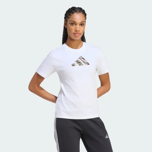 Camiseta COM Estampa Camuflagem Mulher adidas